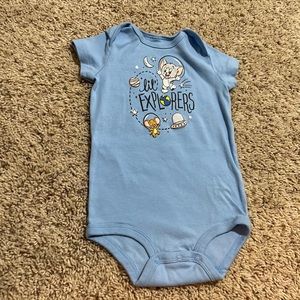 BNWOT BoxLunch Exclusive super soft Tom & Jerry graphic bodysuit size 18M